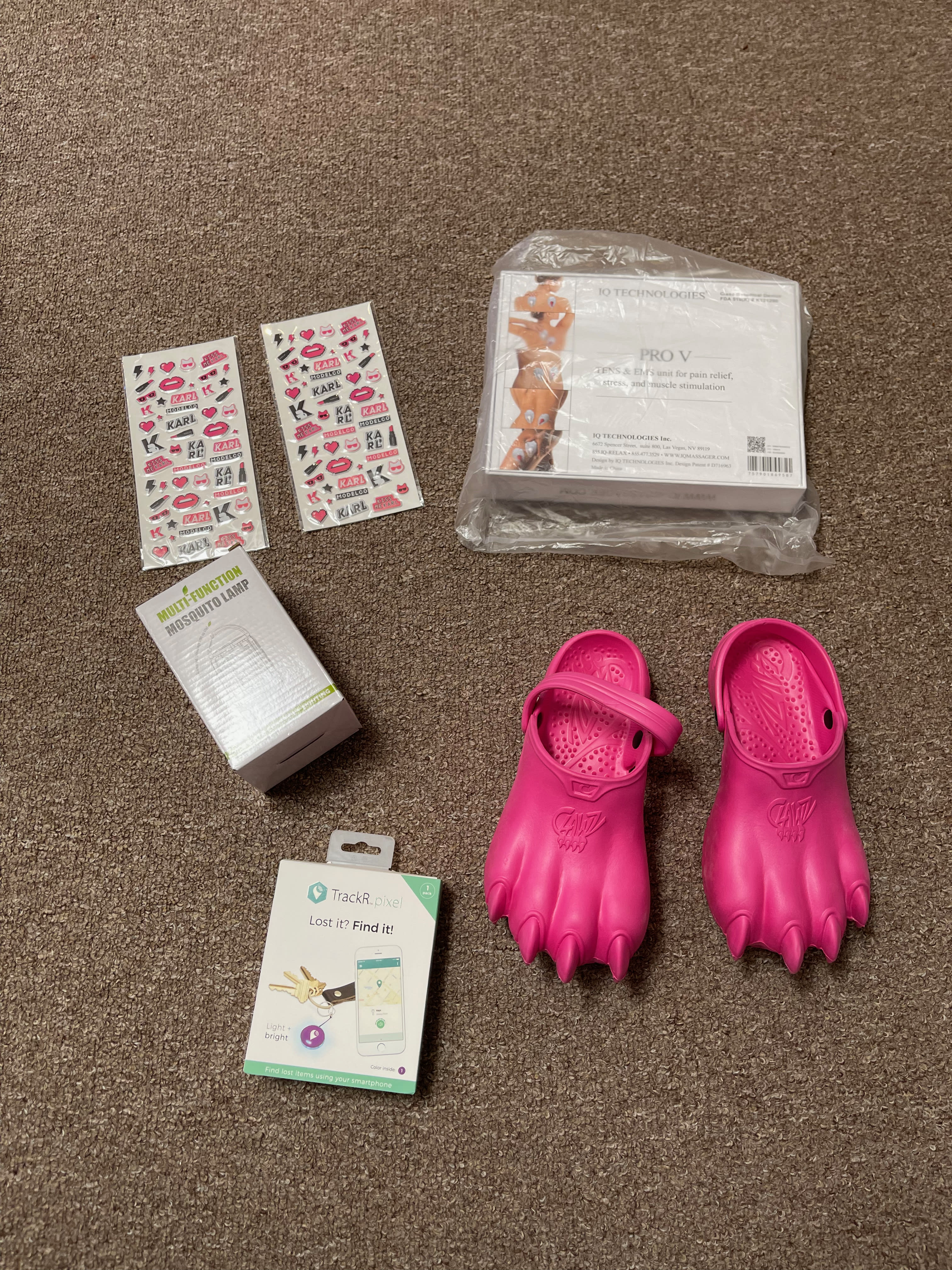 photo of the IRK contents