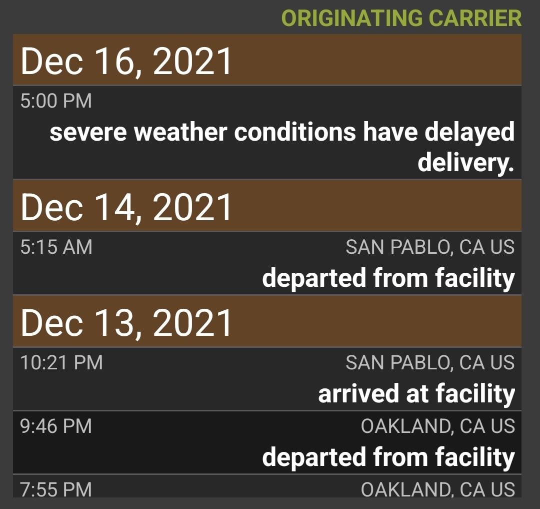 UPS Tracking