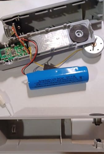 disassembled halo fan