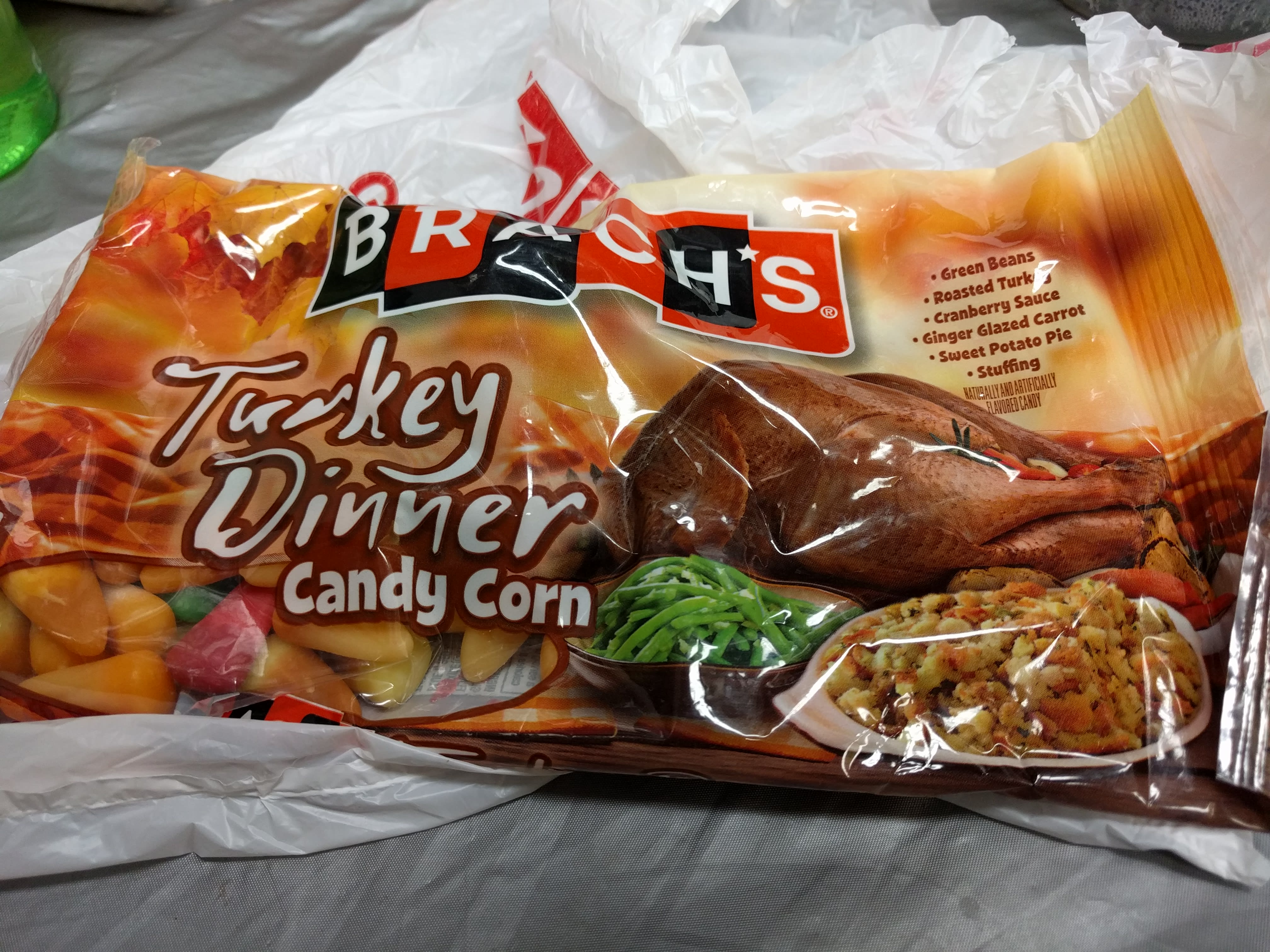 Beach's turkey dinner candy corn