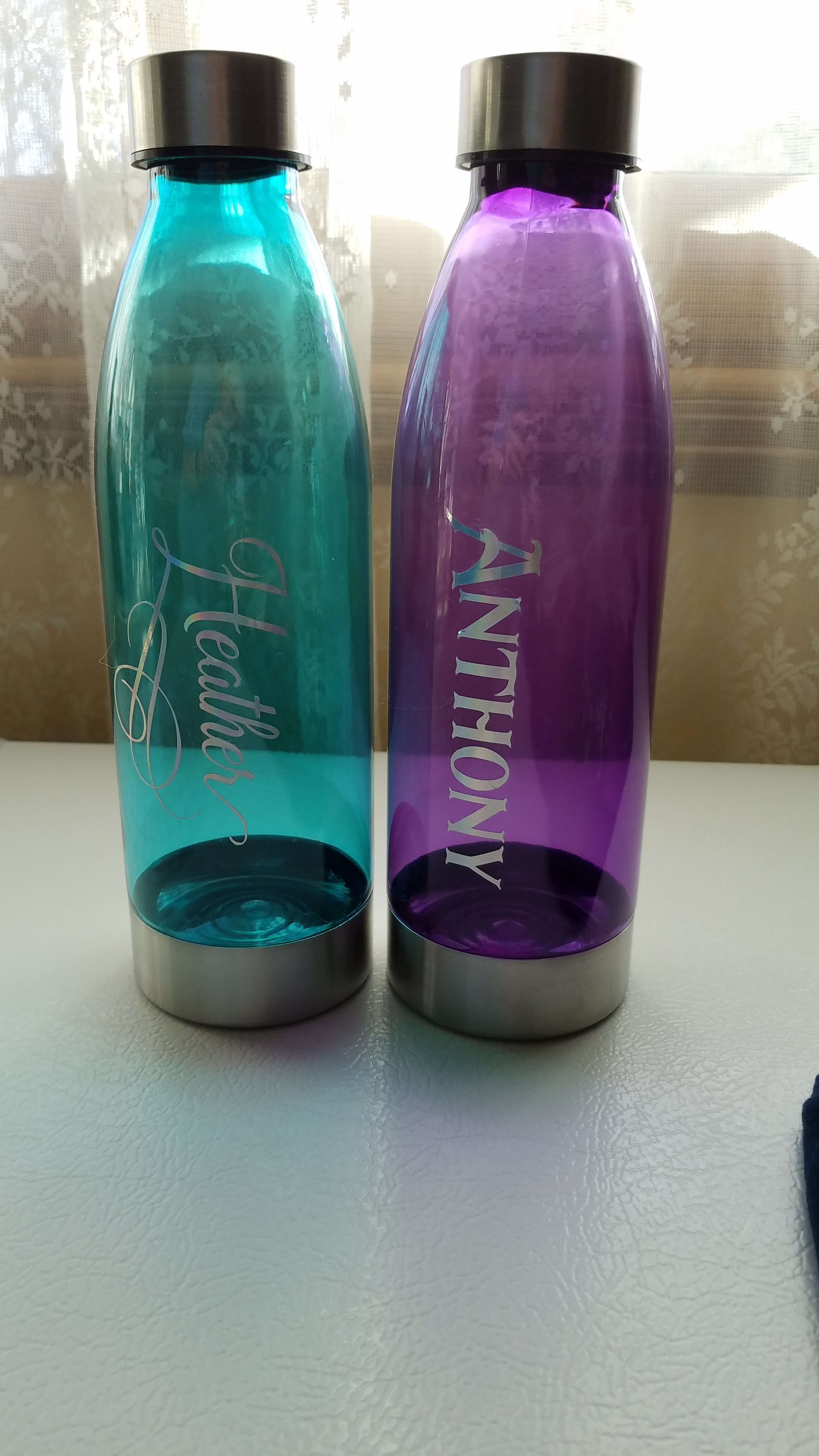 personalized water bottles