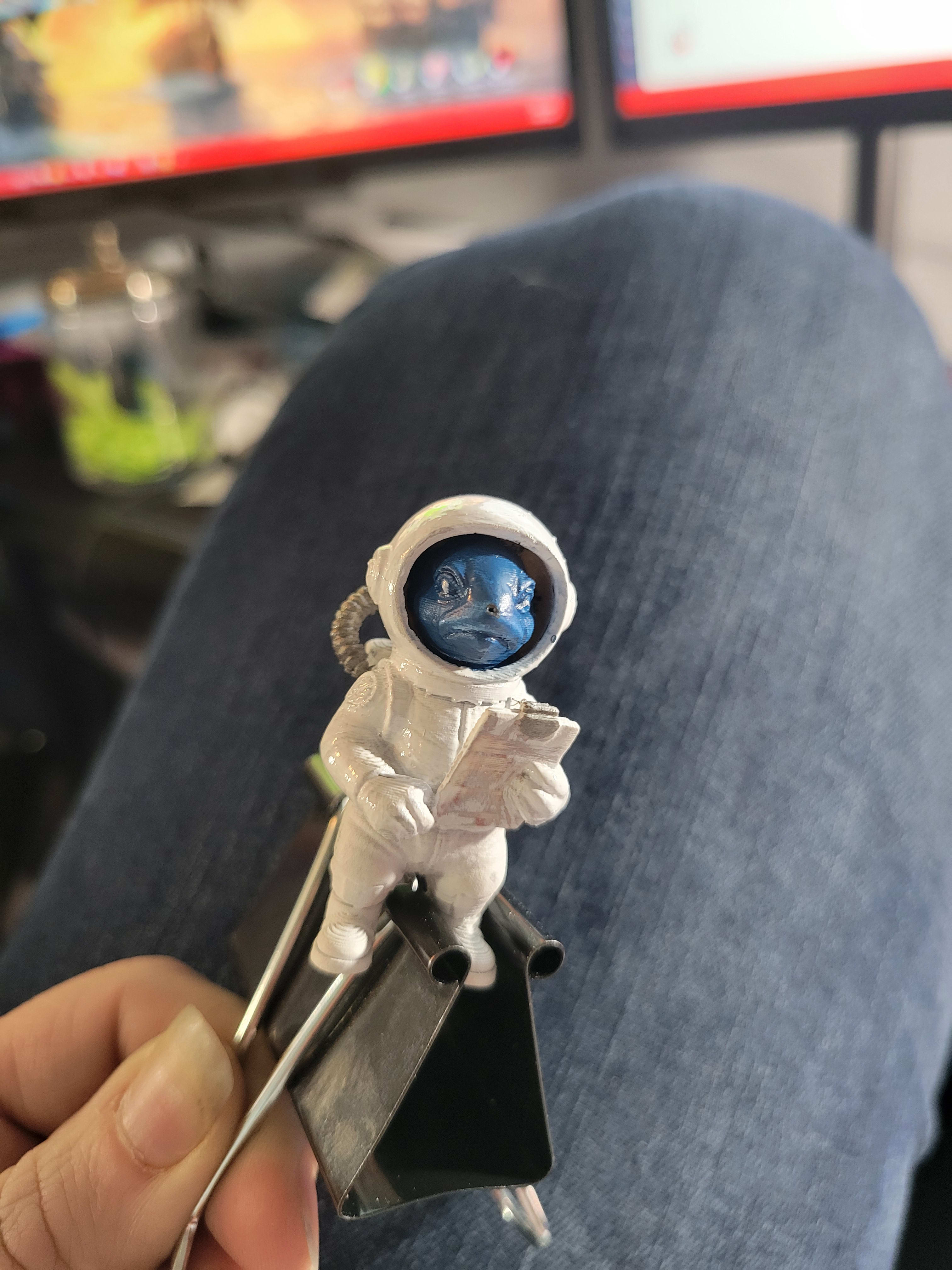 Currently in the process of filling and sanding my 3d printed Donut, Mongo, Zev and Carl