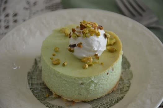 Fromage Blanc Pistachio Cheesecake