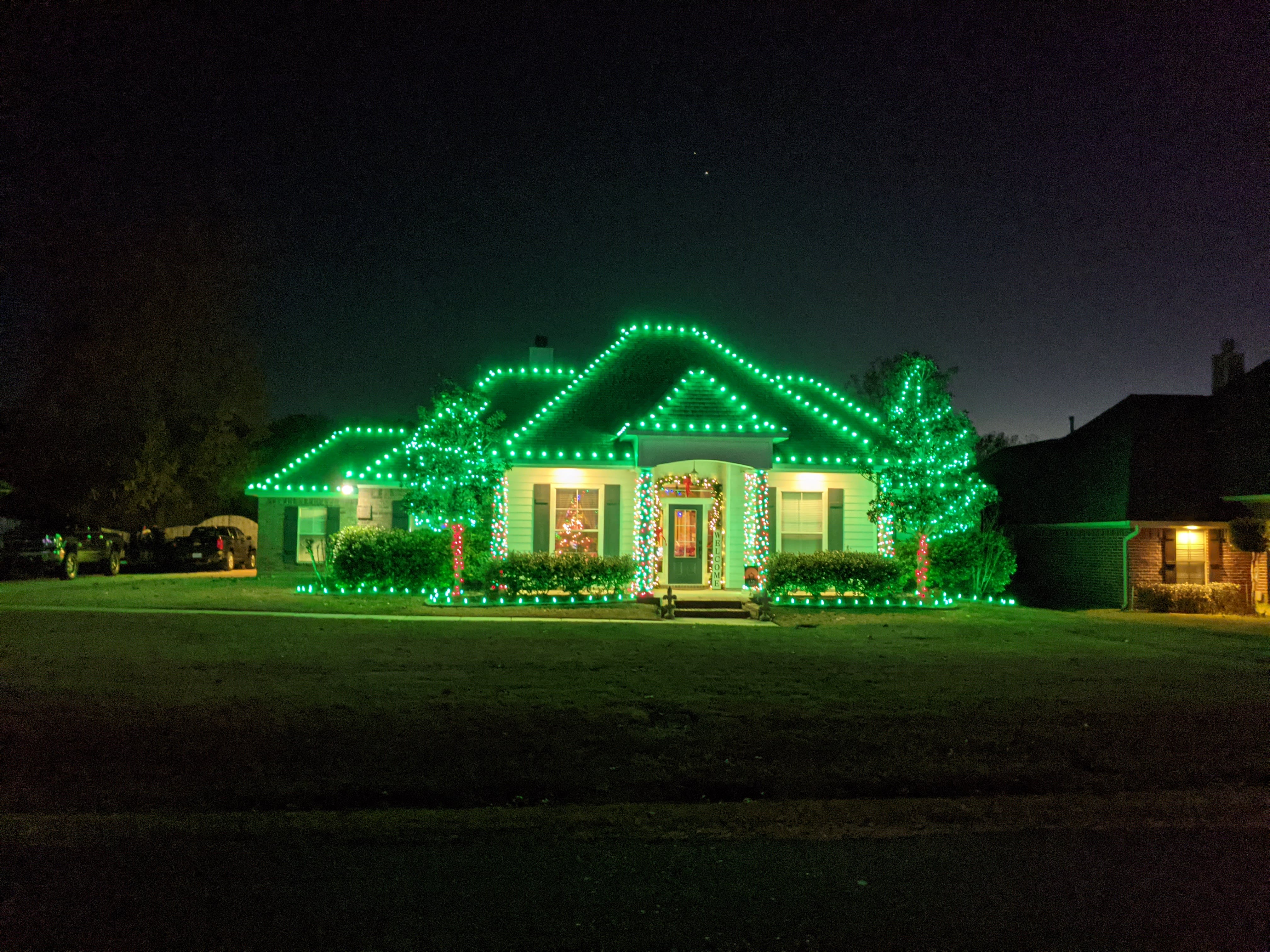 Red White And Green Christmas Lights Outdoor at Jennifer Casale blog