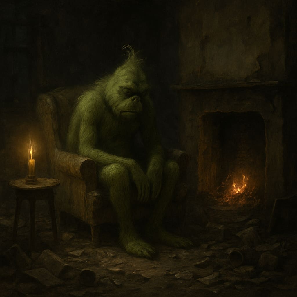 grinch grinch all alone