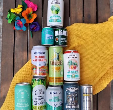 canned margaritas