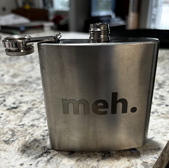 Makes my day less meh.....