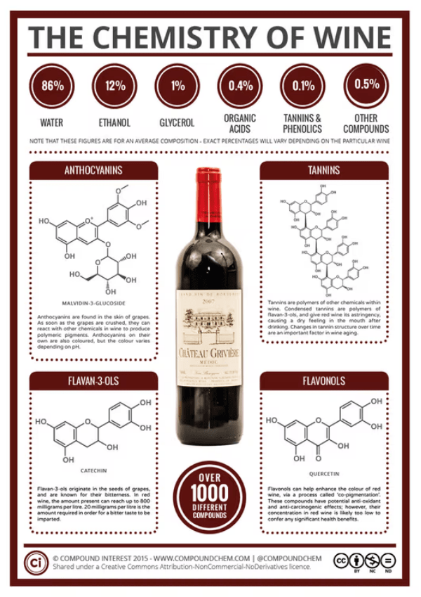 Compound Interest Chart on Red Wine