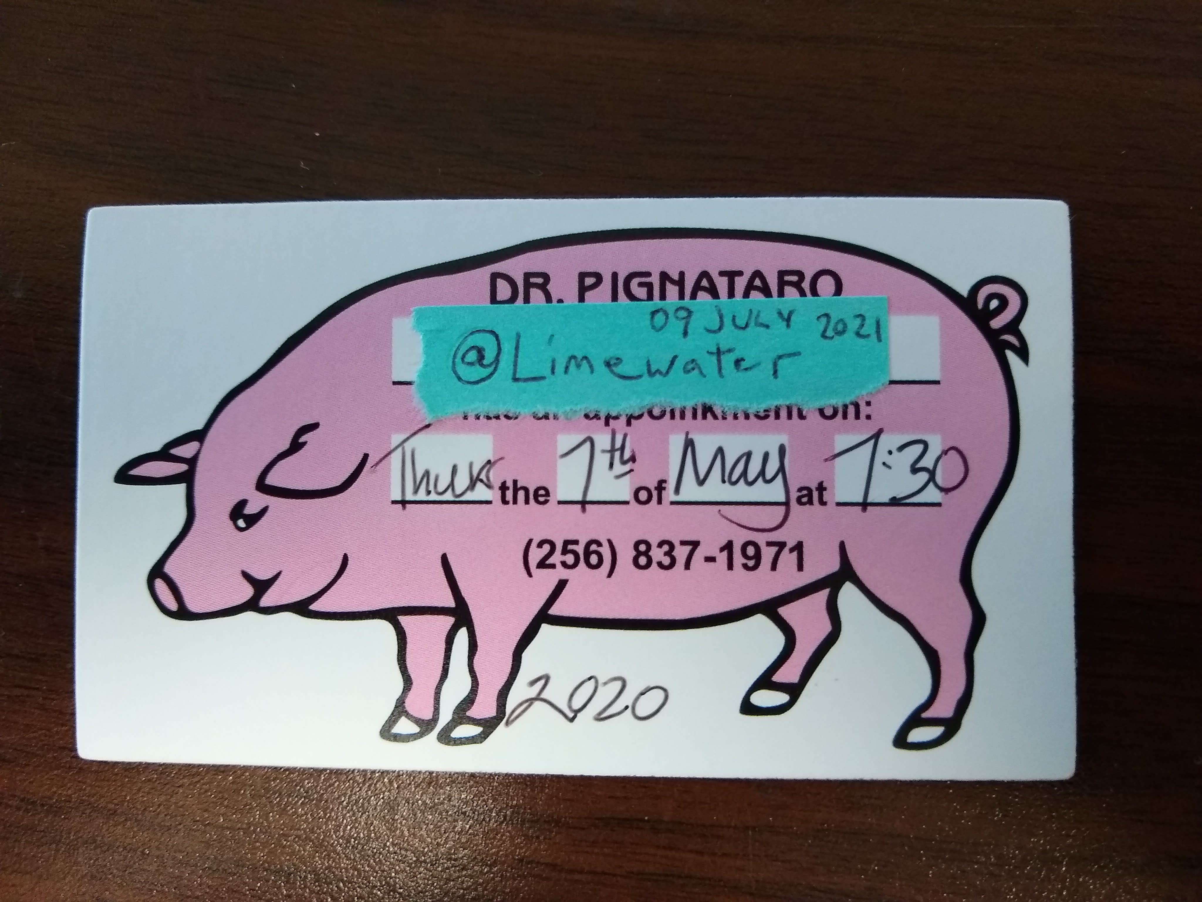 Dentist Appointment Reminder