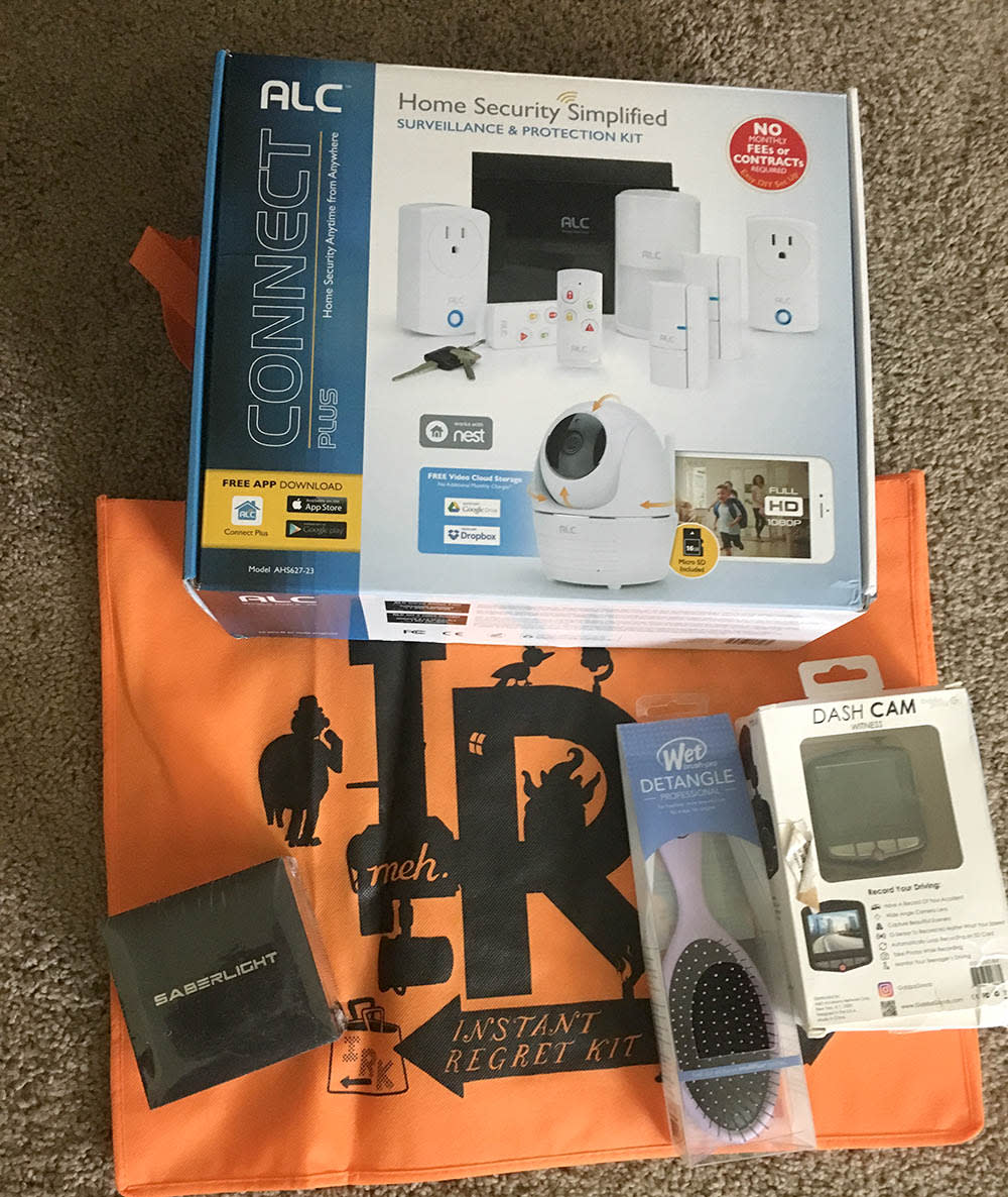 Behold my Instant Regret Kit!