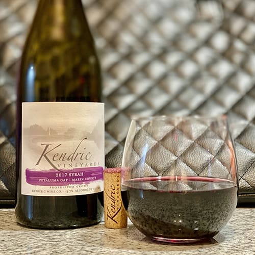kendric syrah bottle