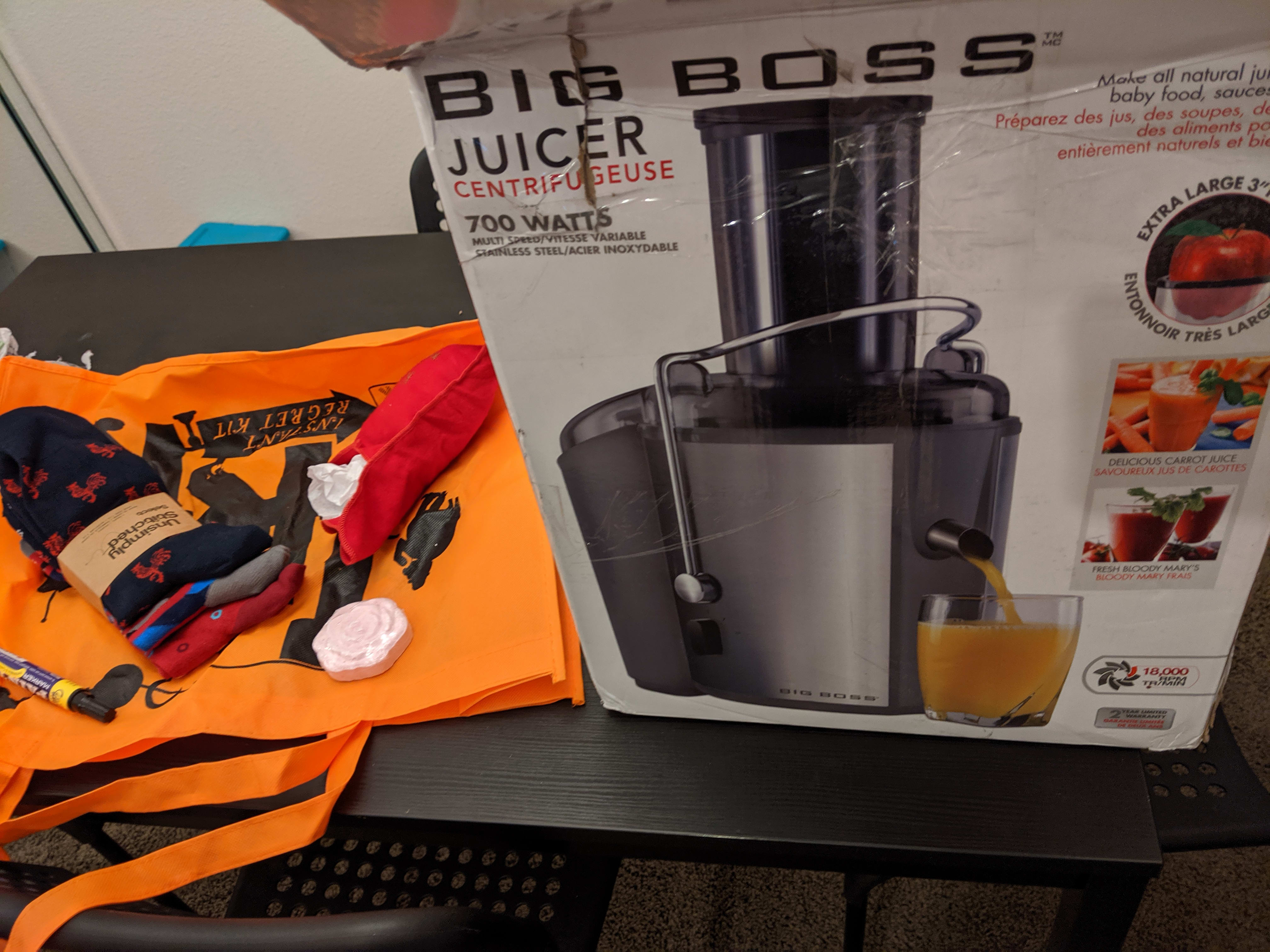 Have yet to test the Juicer