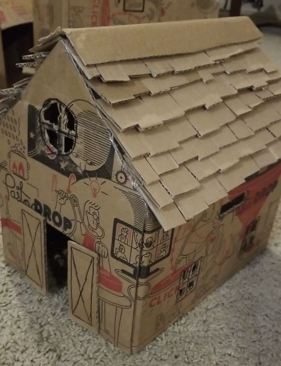 A bitchin cat house!