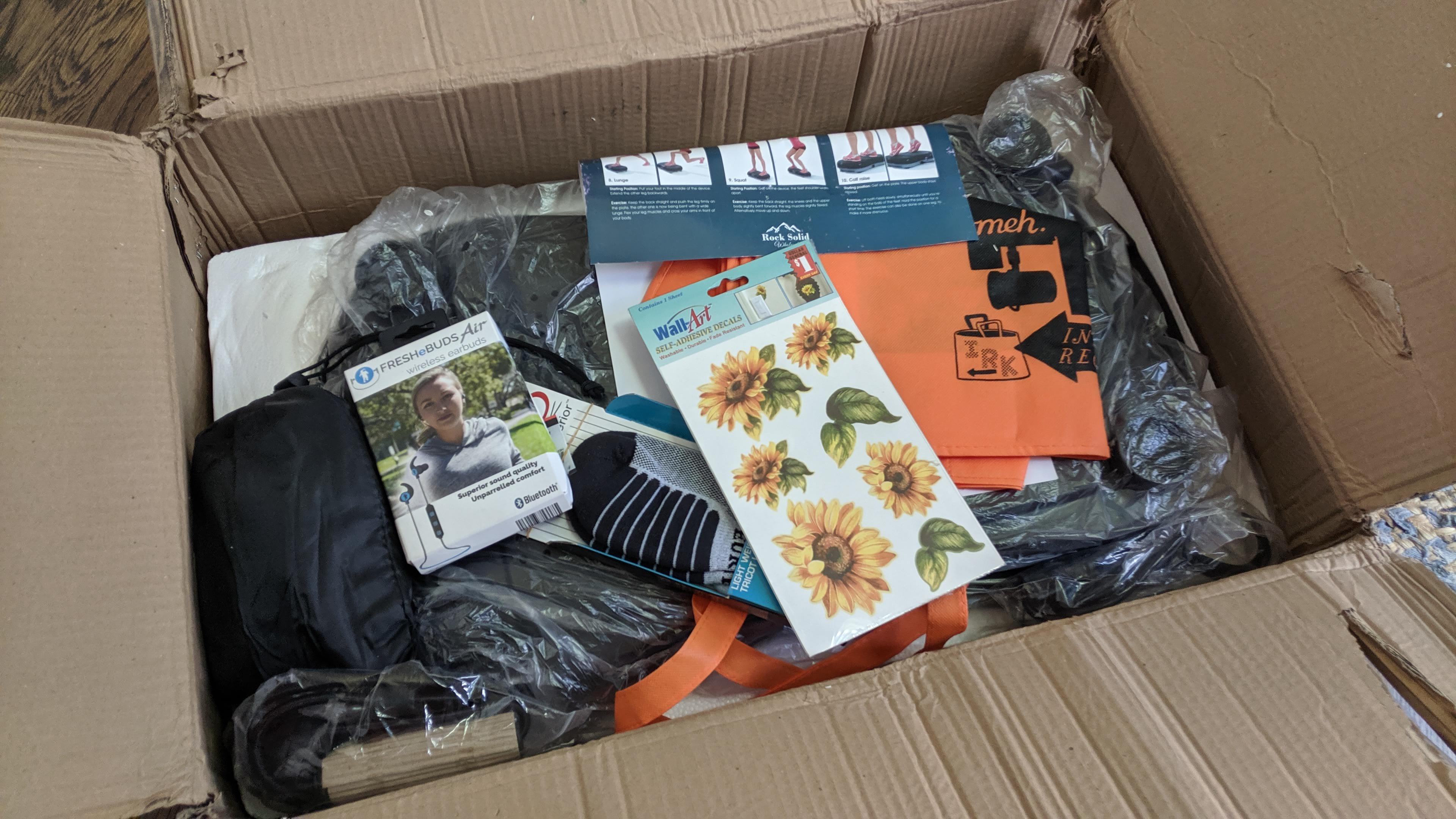 That's a lot of stuff