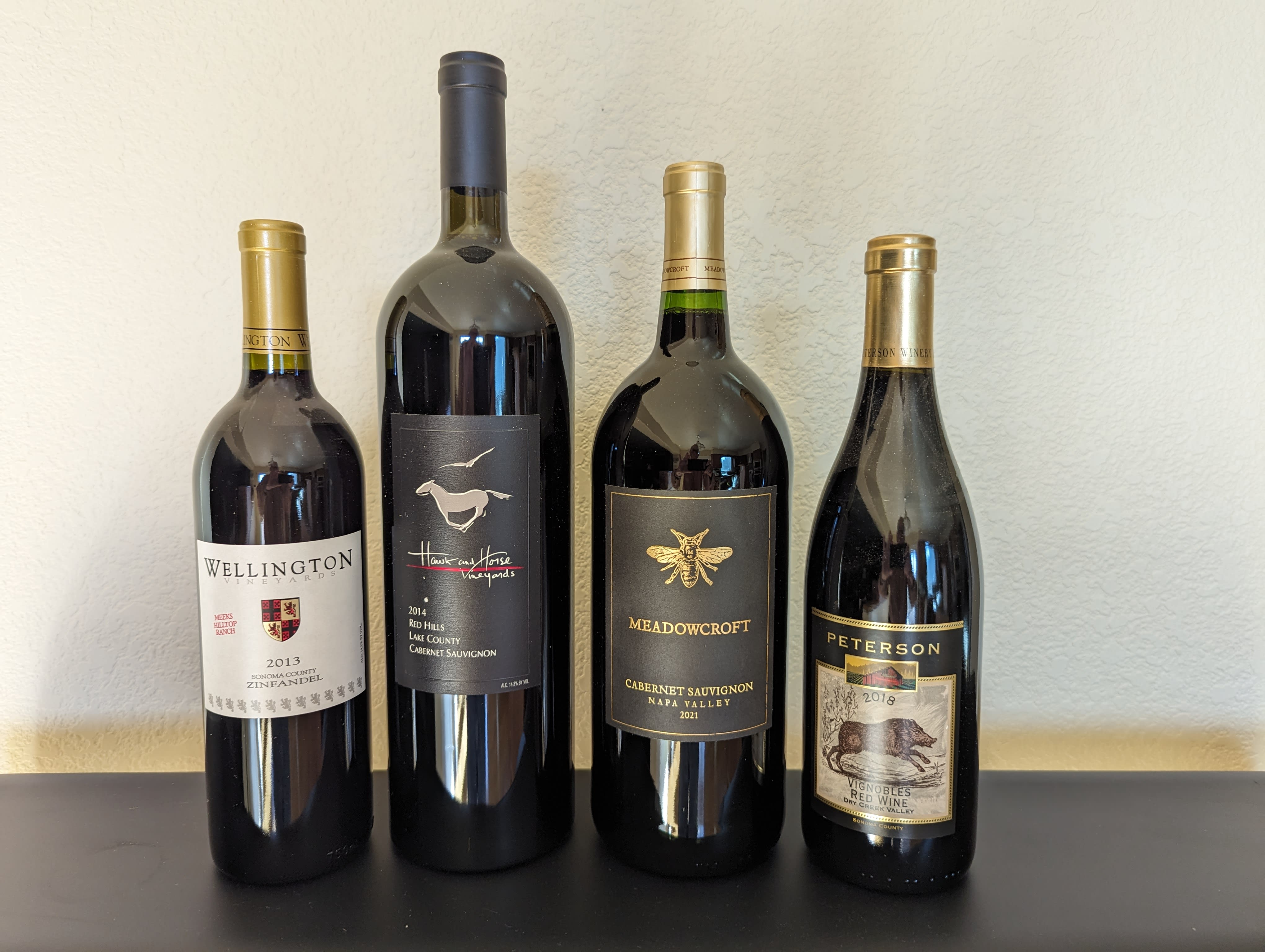 Picture of above wines