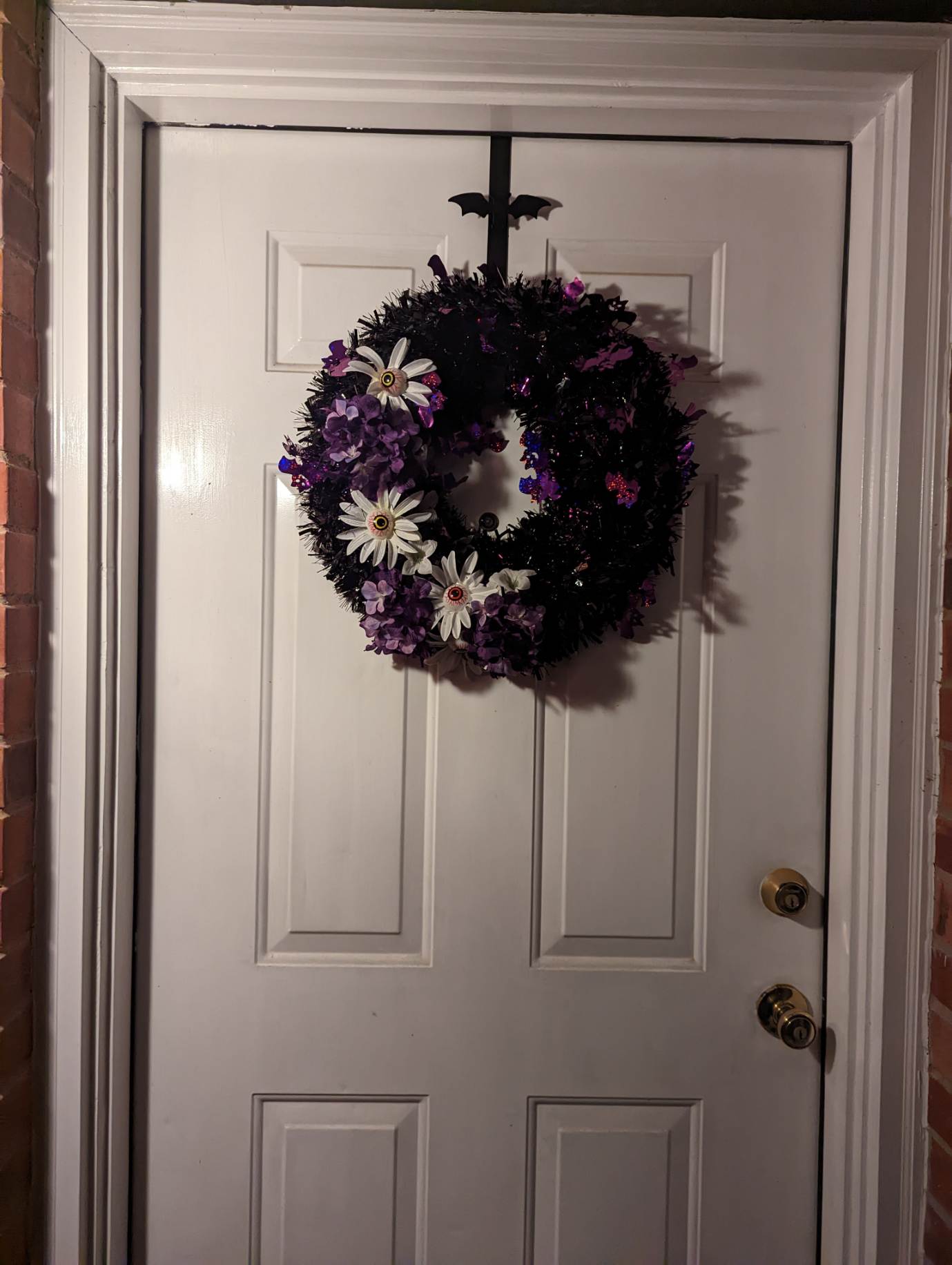 Wreath and door
