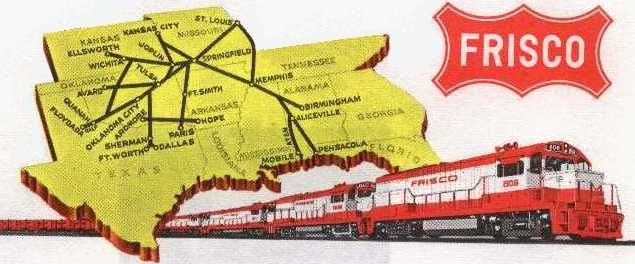 Frisco ad with system map