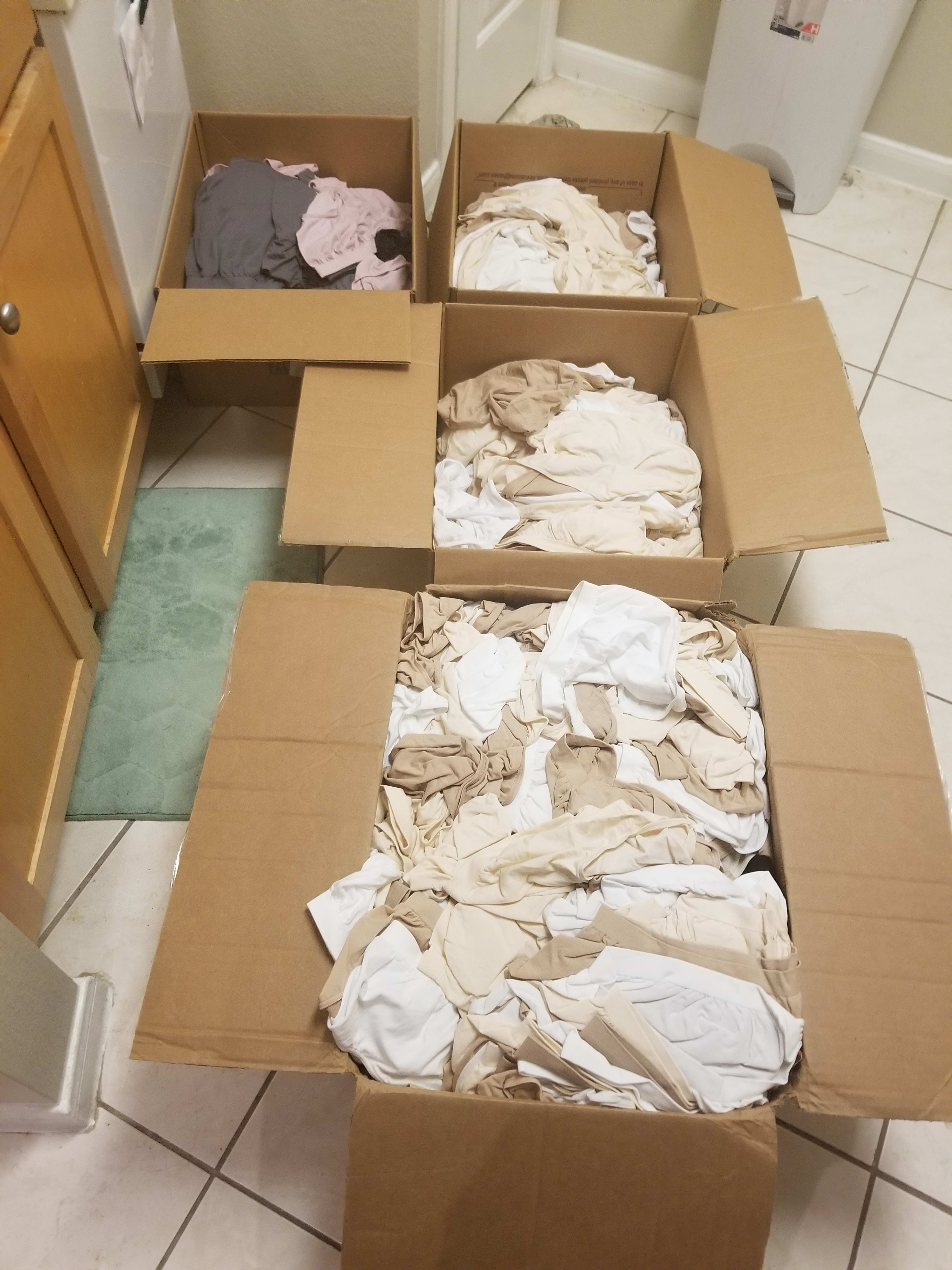 BEHOLD! ALL OF MY PANTIES IN THEIR TRUE GLORY!