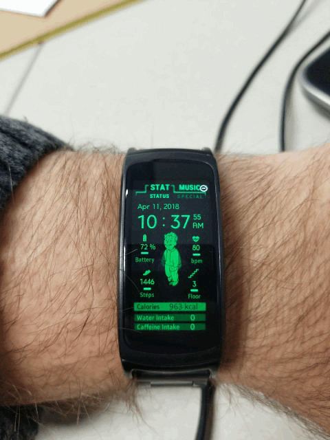 Samsung Galaxy Fit Pipboy Fallout