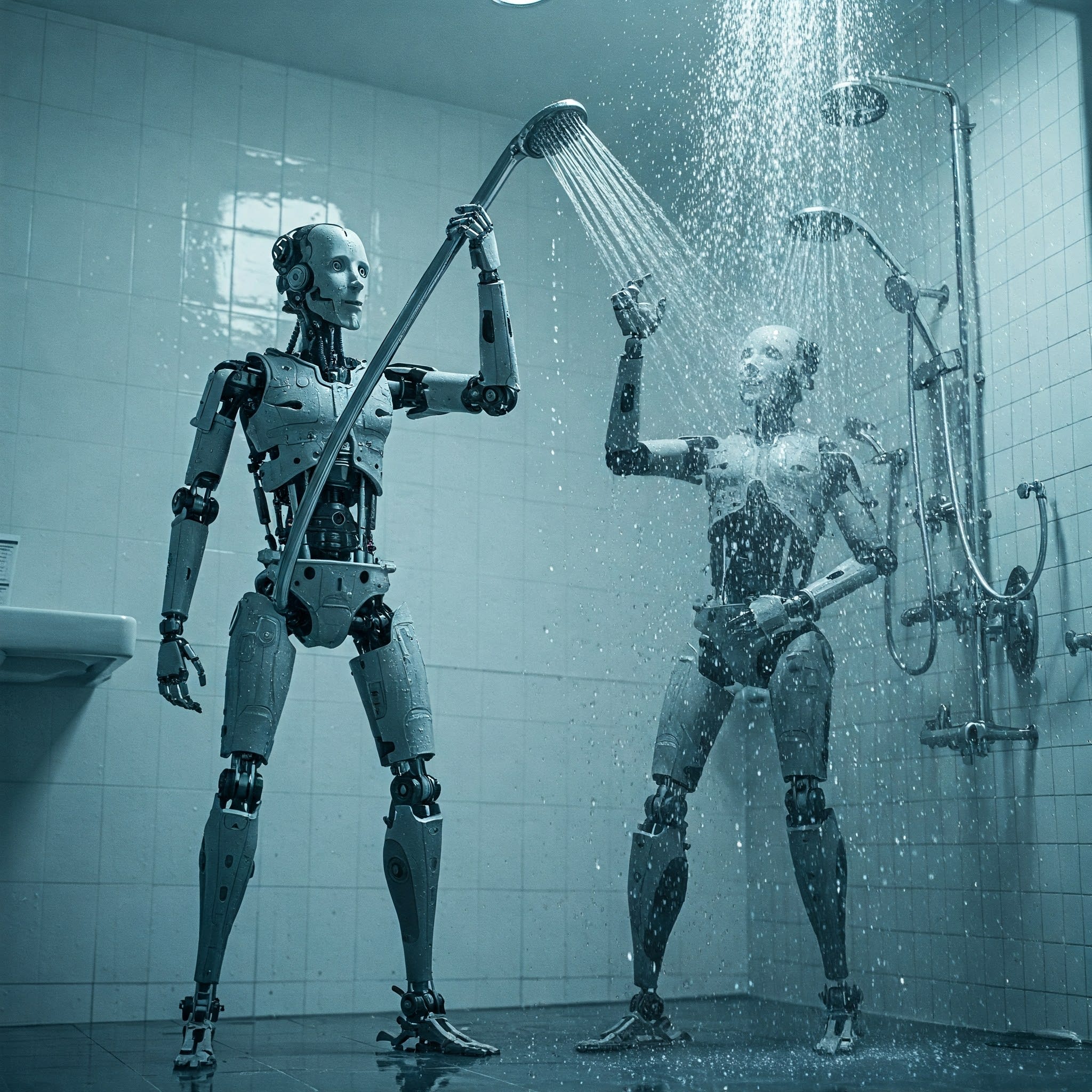 That's great! can you add water coming from all of the shower heads?