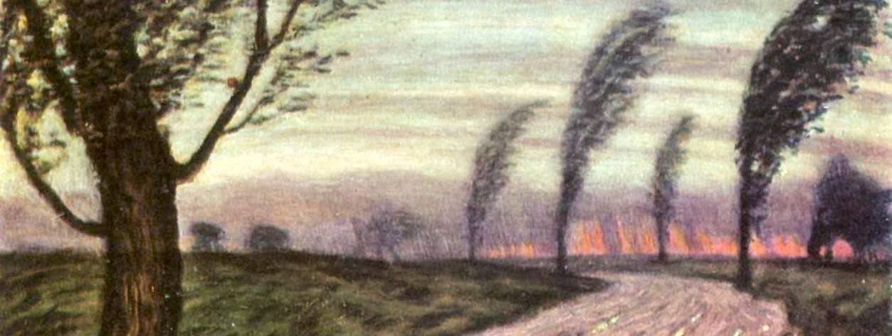 Franz Stuck, “Sturmlandschaft” (c. 1920)