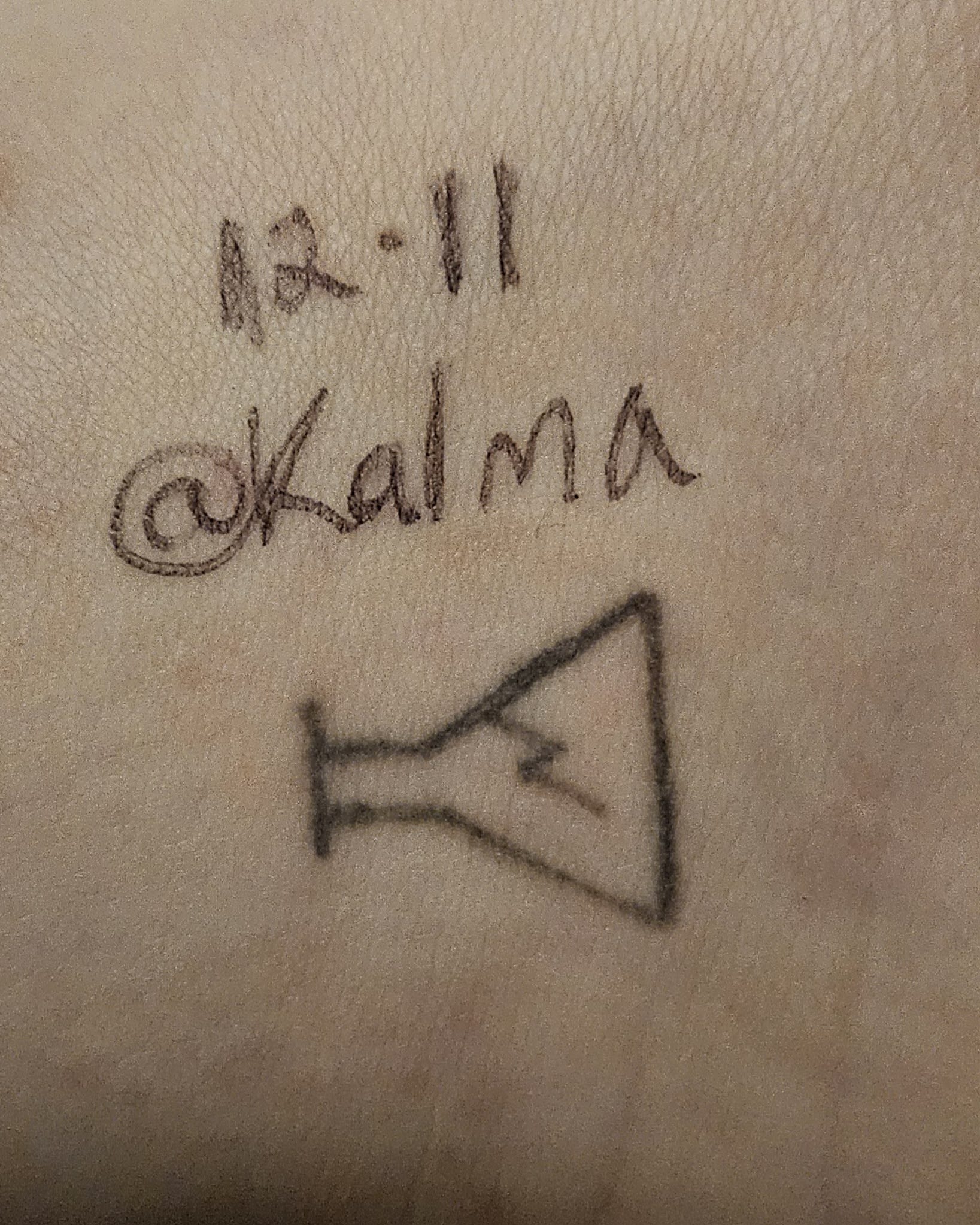 A not quite late broken flask tattoo