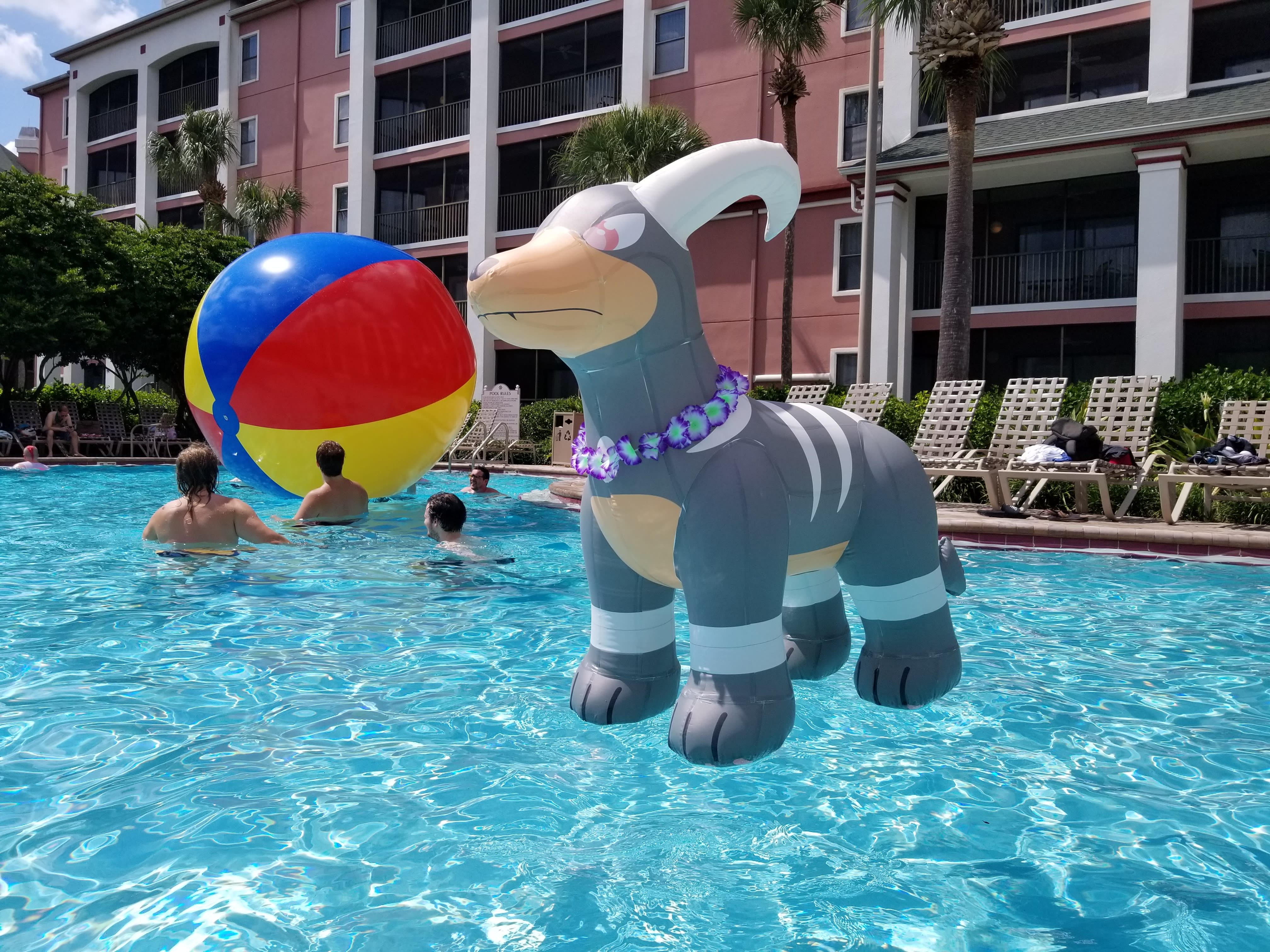 That's a big beach ball!