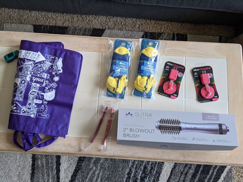 A picture of my Meh stash