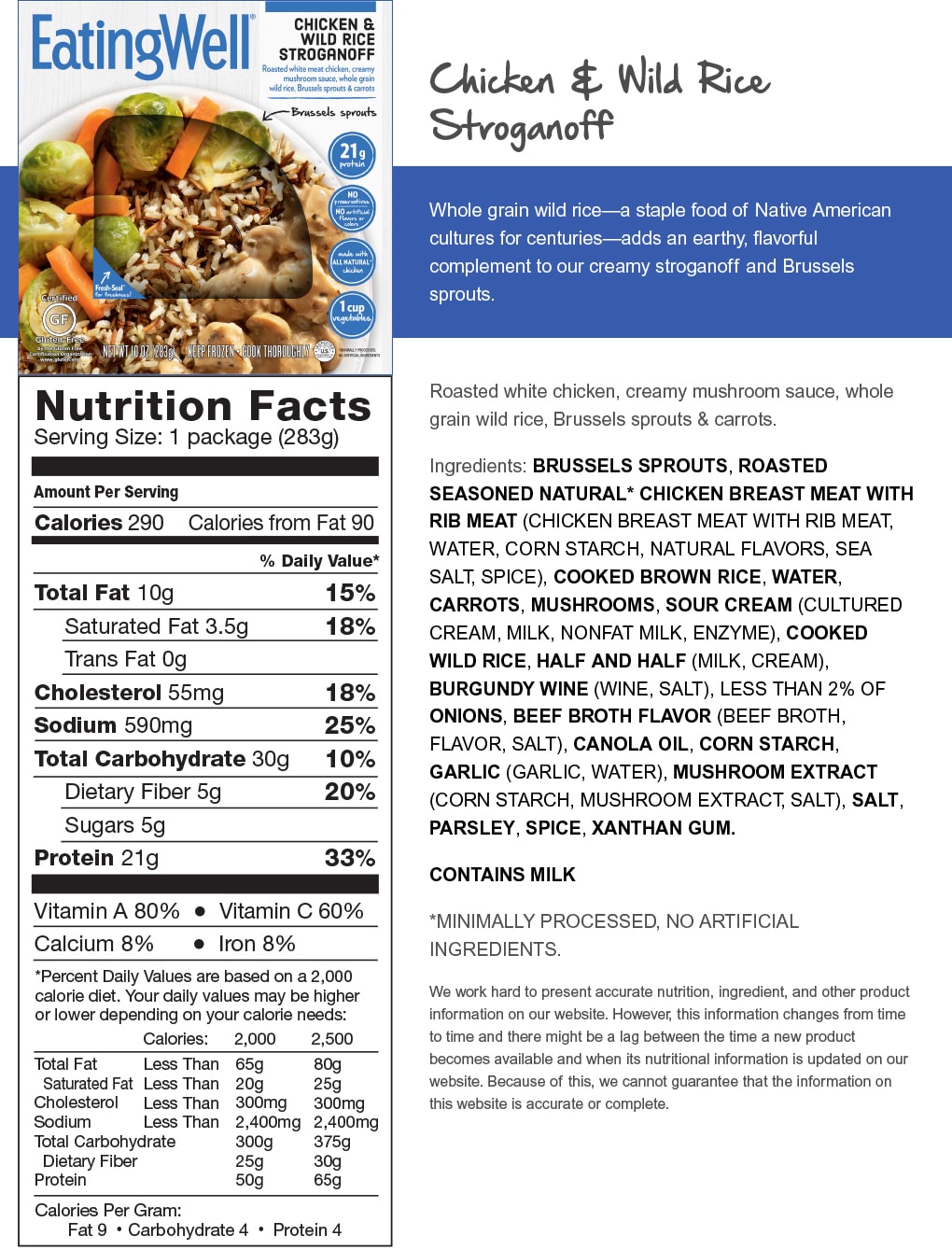 Chicken Wild Rice Stroganoff