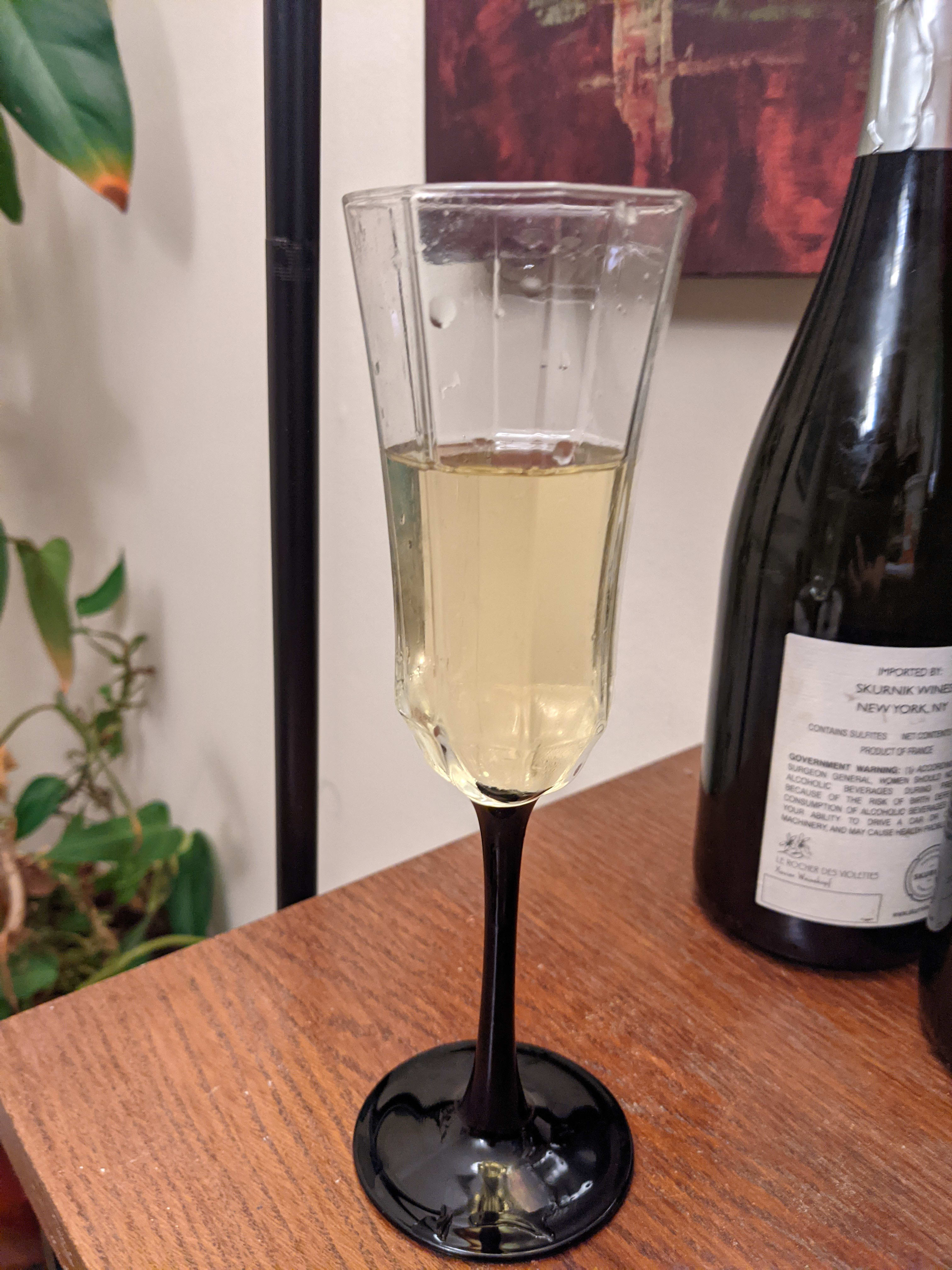 glass of bubbly
