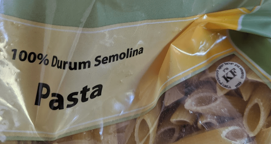 image showing kf marking on penne bag