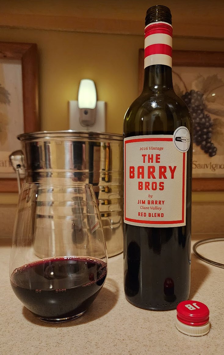 Barry Brothers 2016 Bottle Front 1 and glass