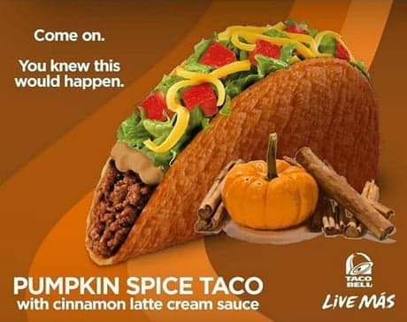 pumpkin taco