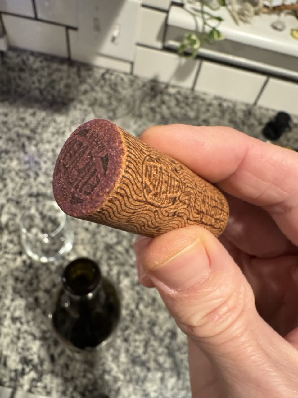 Andrew Murray E11even Remix cork closeup
