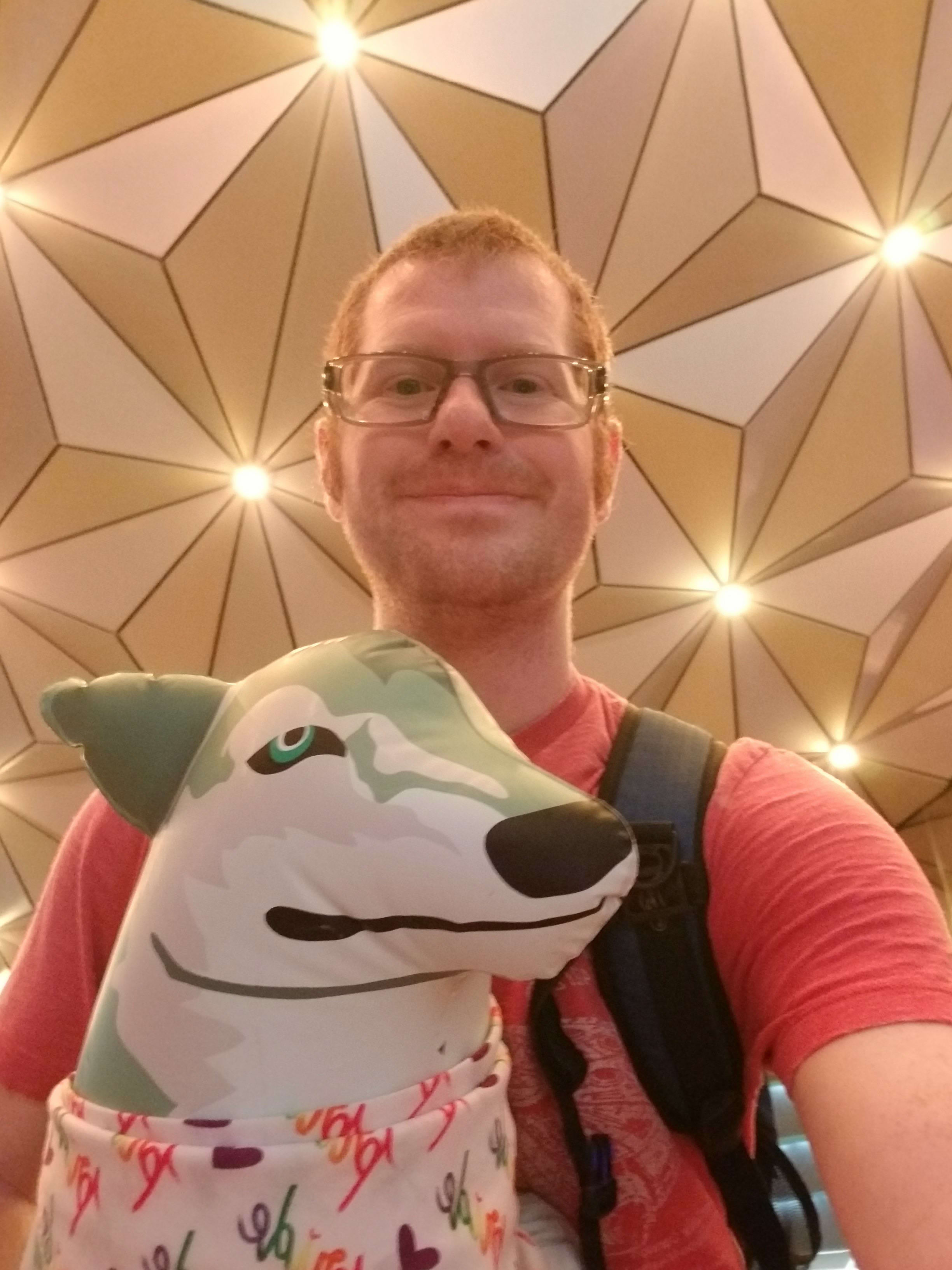 Under EPCOT's Spaceship Earth