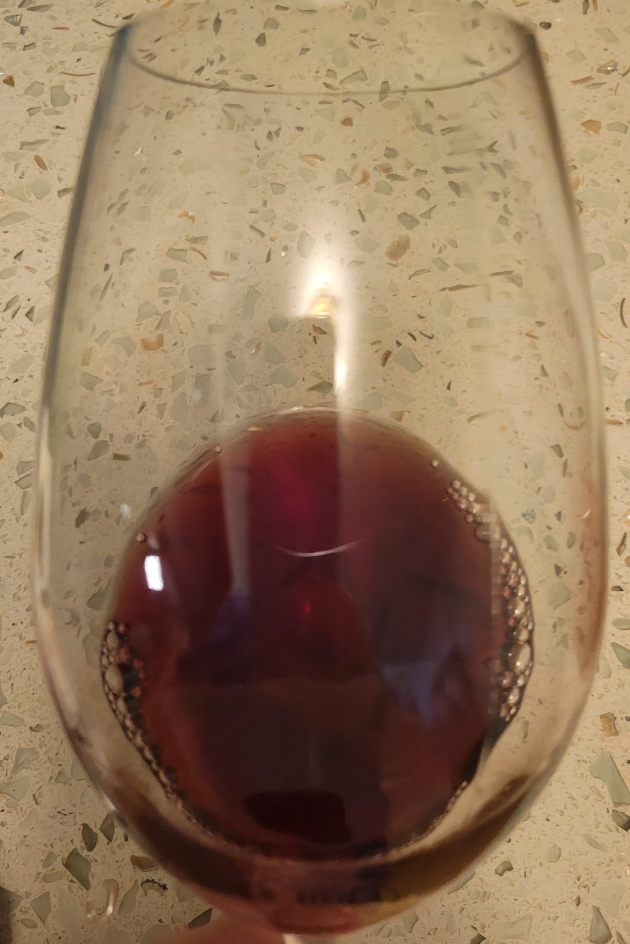 Close Up of Pinot Noir in the Glass