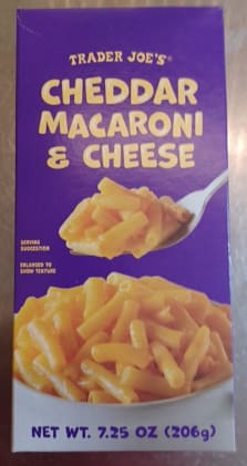 Trader Joe's Cheddar Mac and Cheese