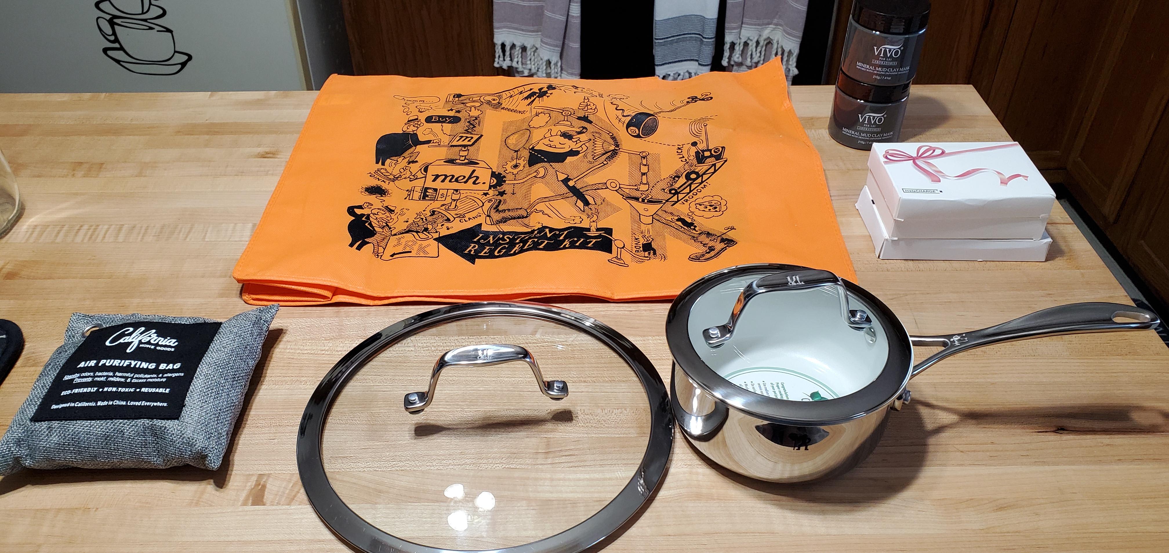 Whoever got a pot without a lid, I've got it!