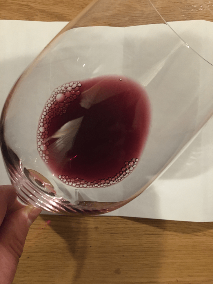 See the color in the glass