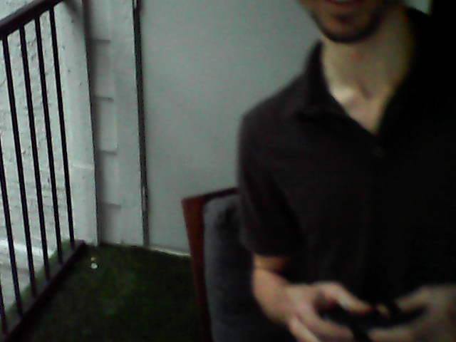 photo of me outside, it wasn't dark