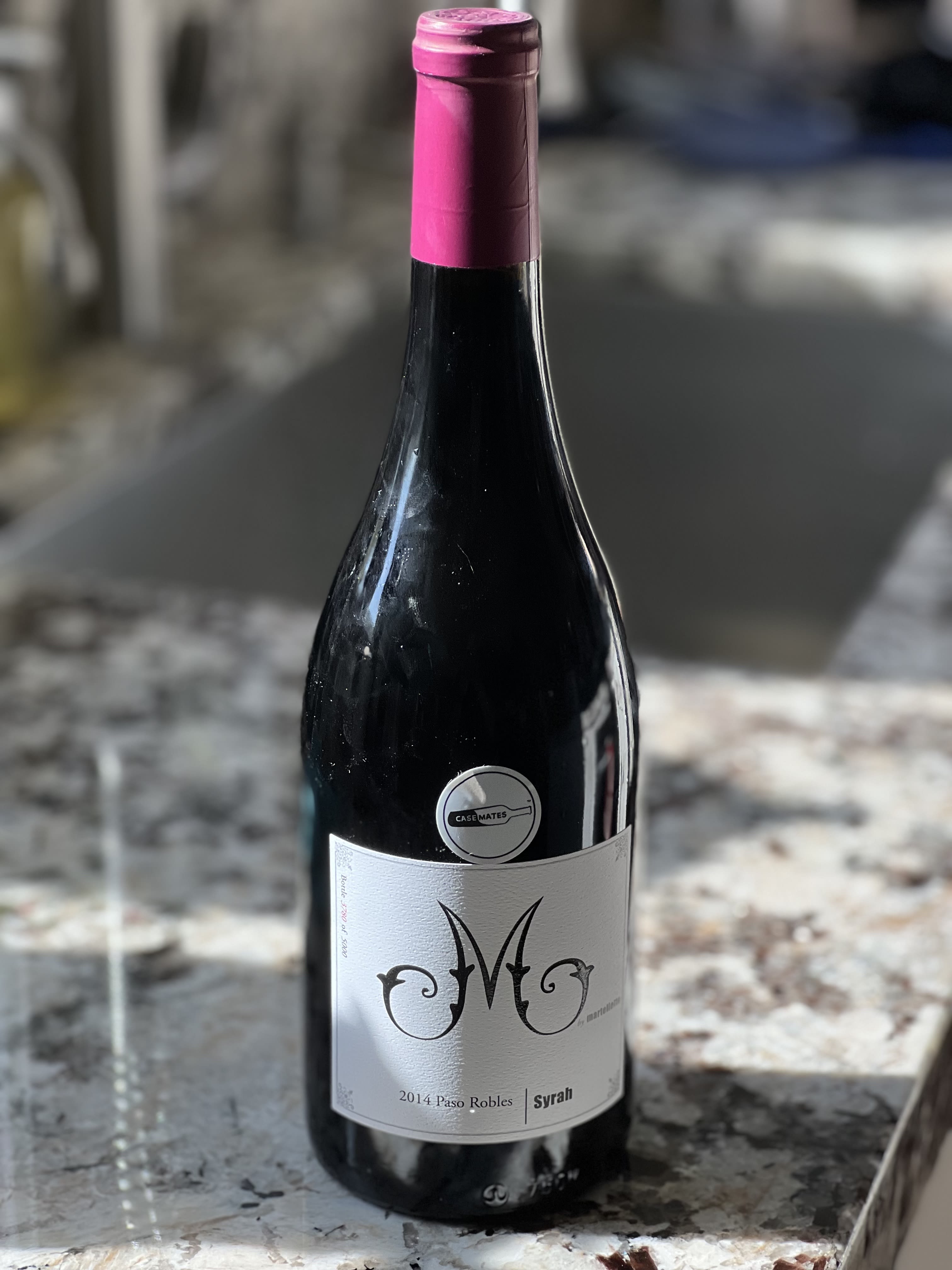 Martellotto 2014 Paso Robles Syrah