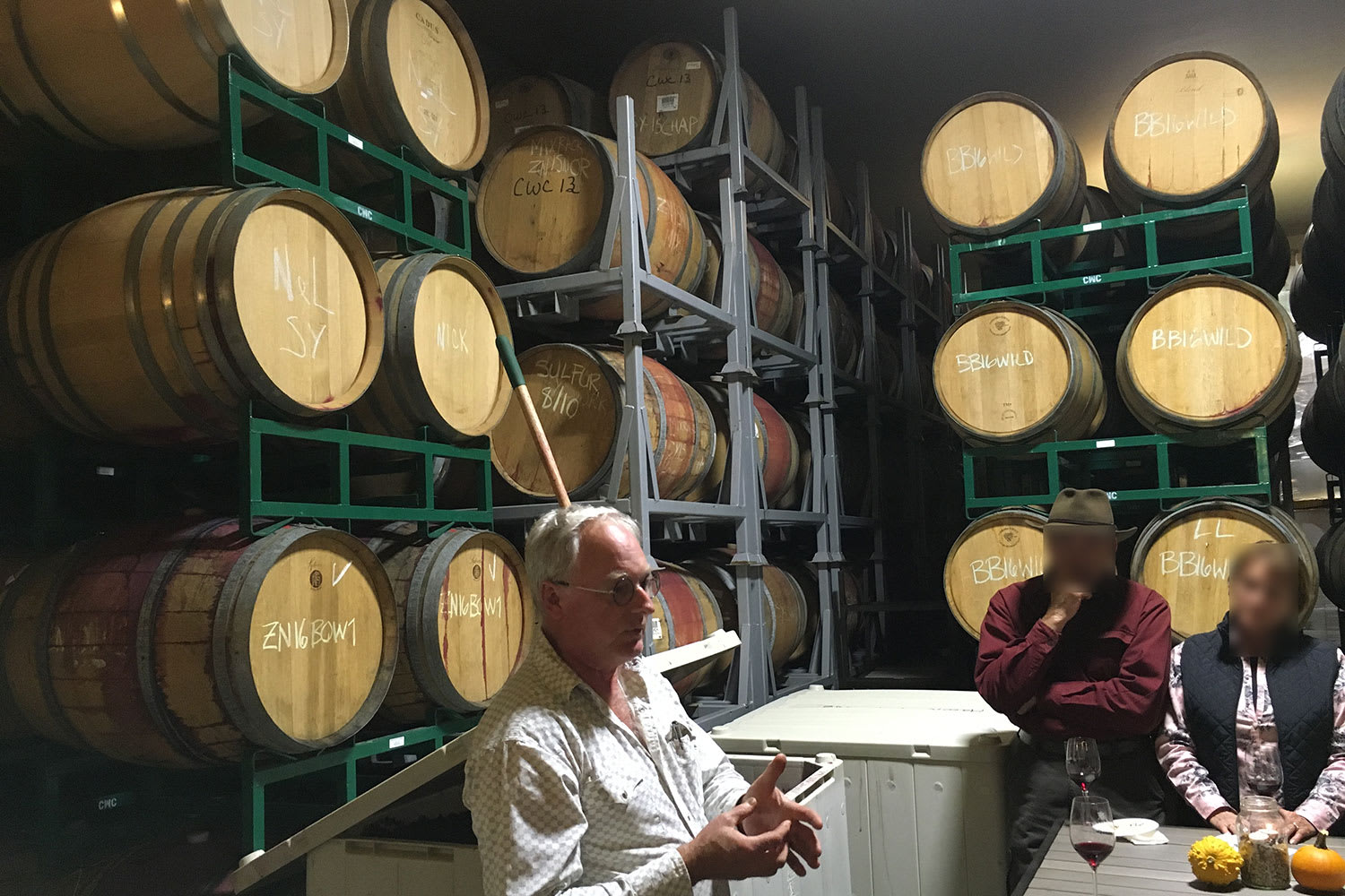 Scott talks about winemaking