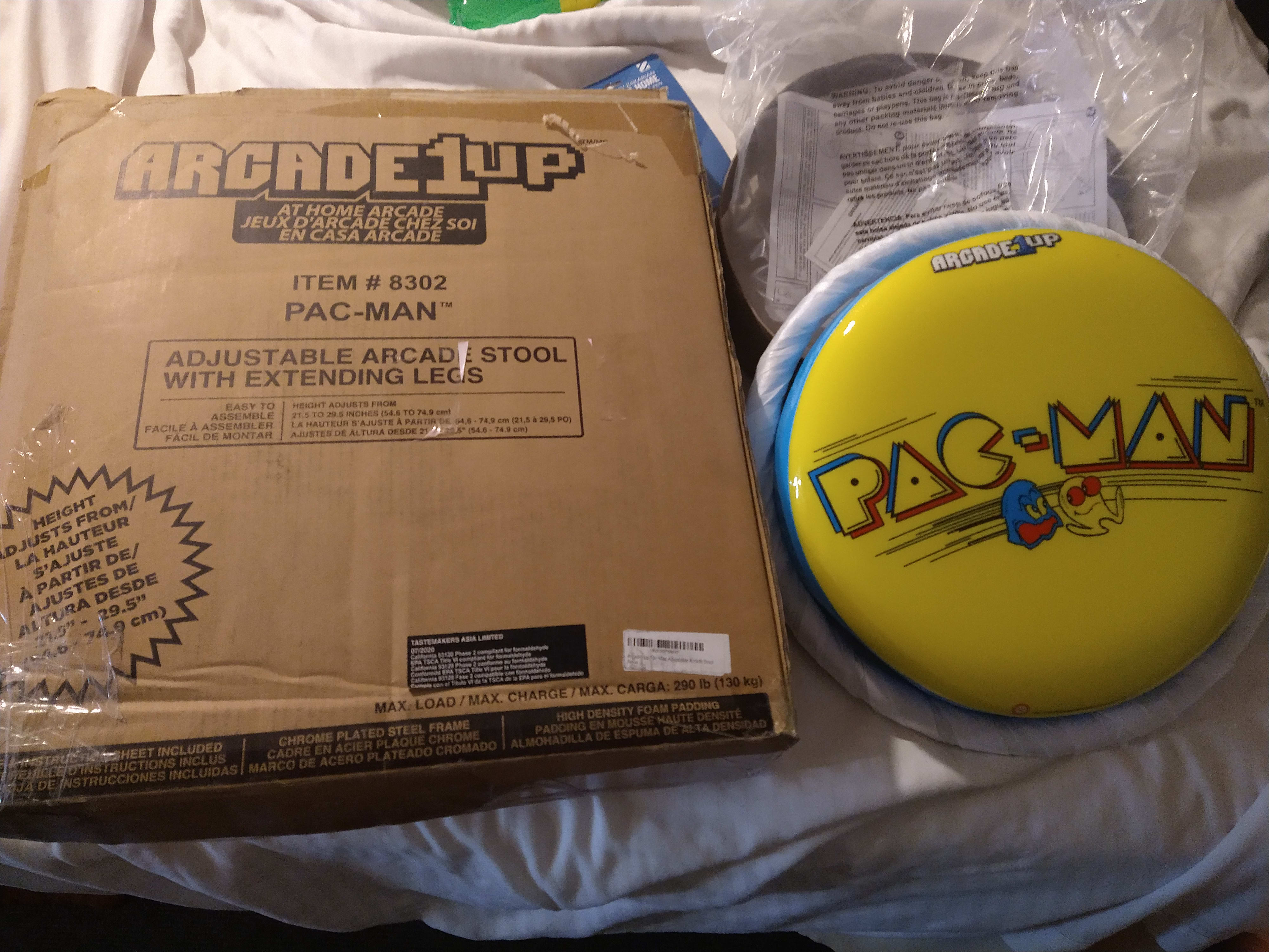 got a pretty sweet Pac Man stool