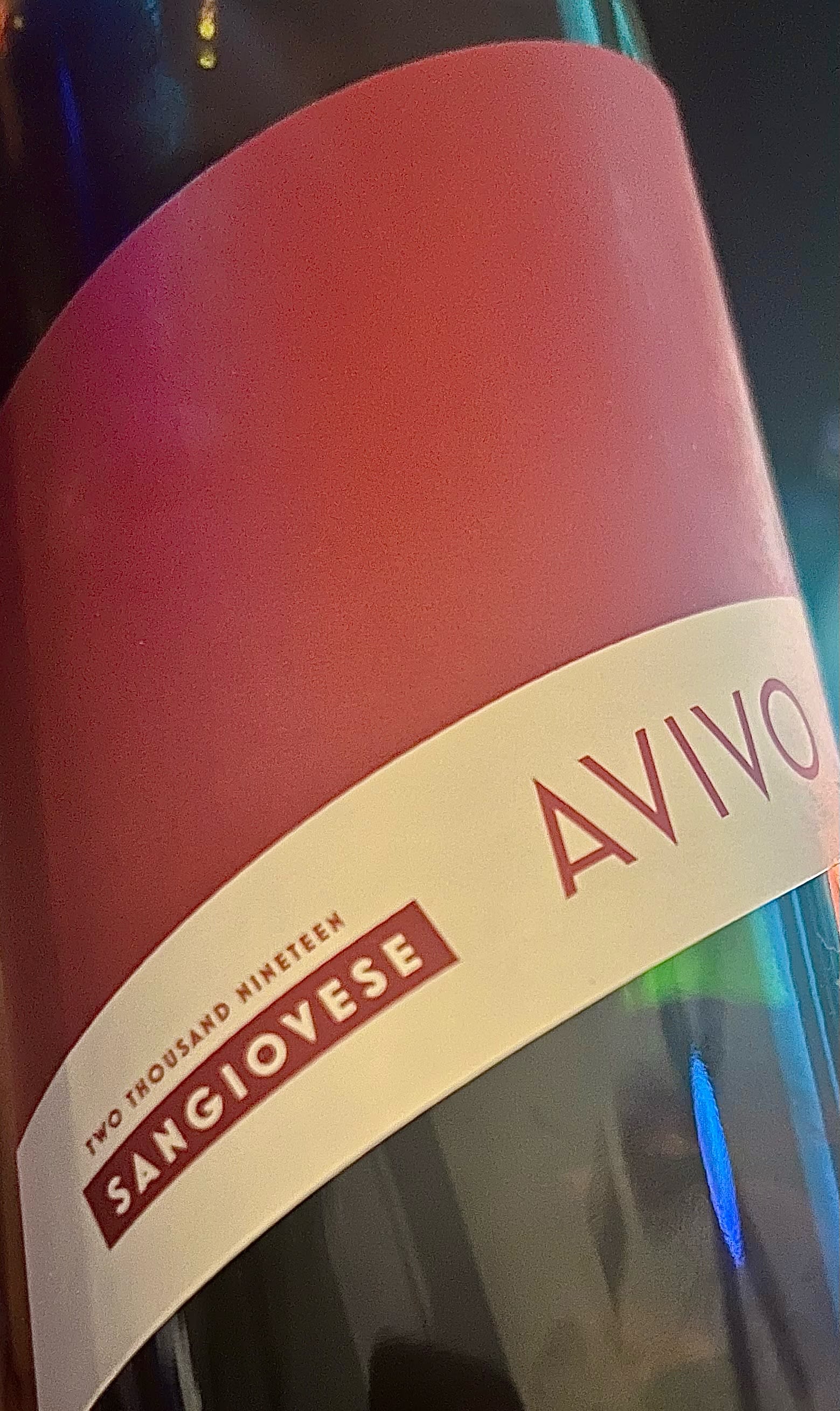 avivo label front