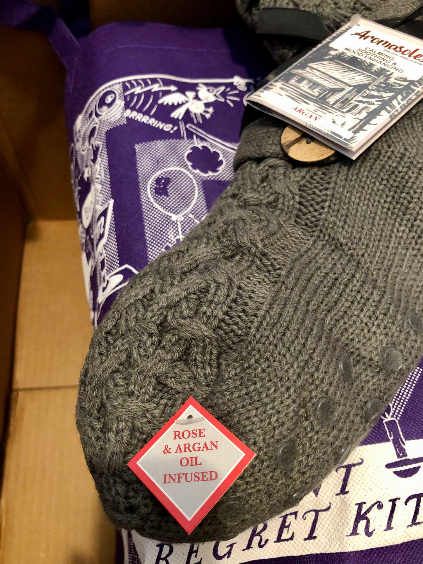 INFUSED SOCKS, PEOPLE!!!