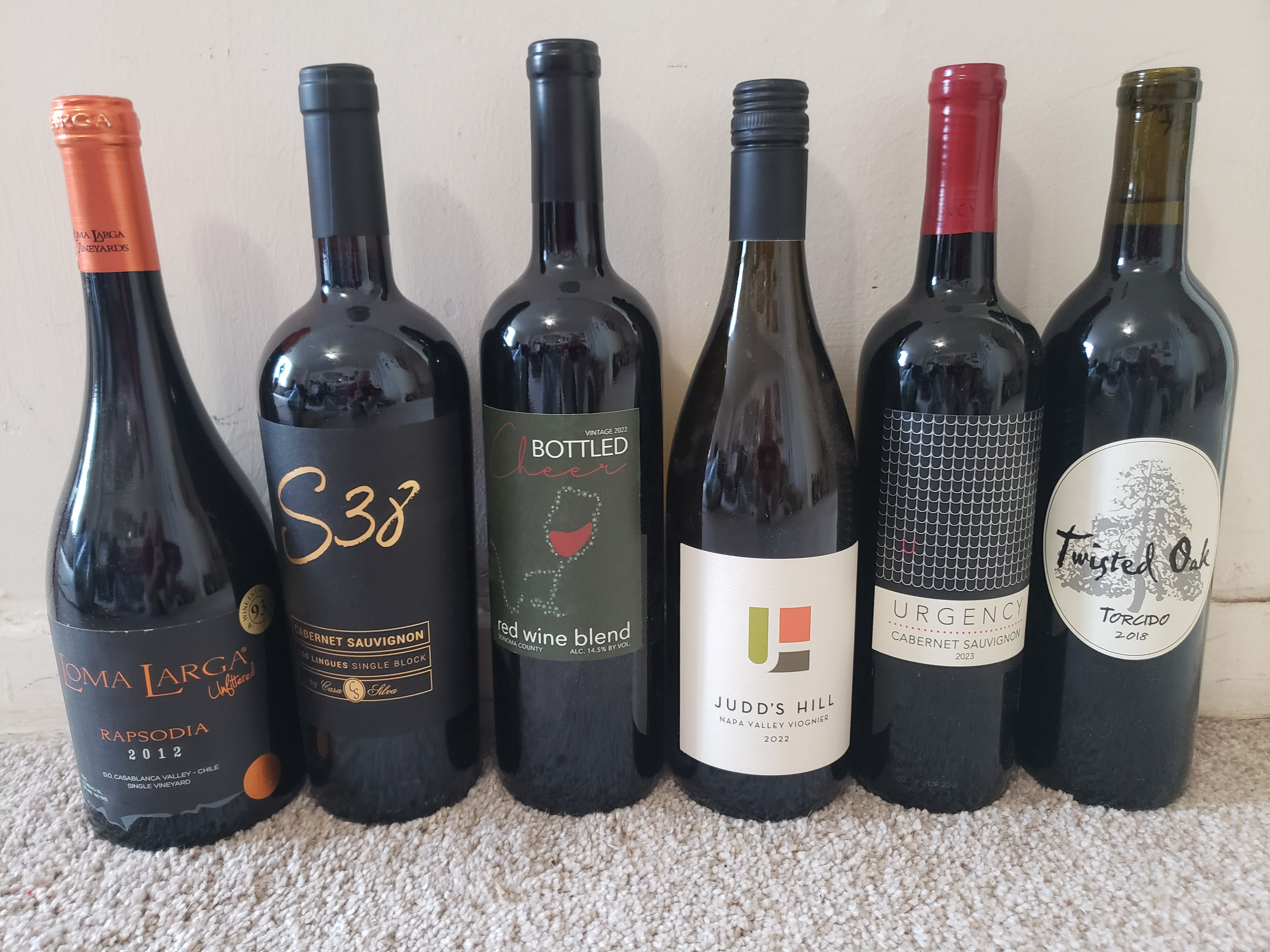 the other six bottles from mystery case