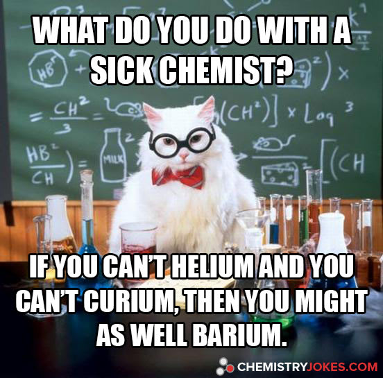 Sick chemist