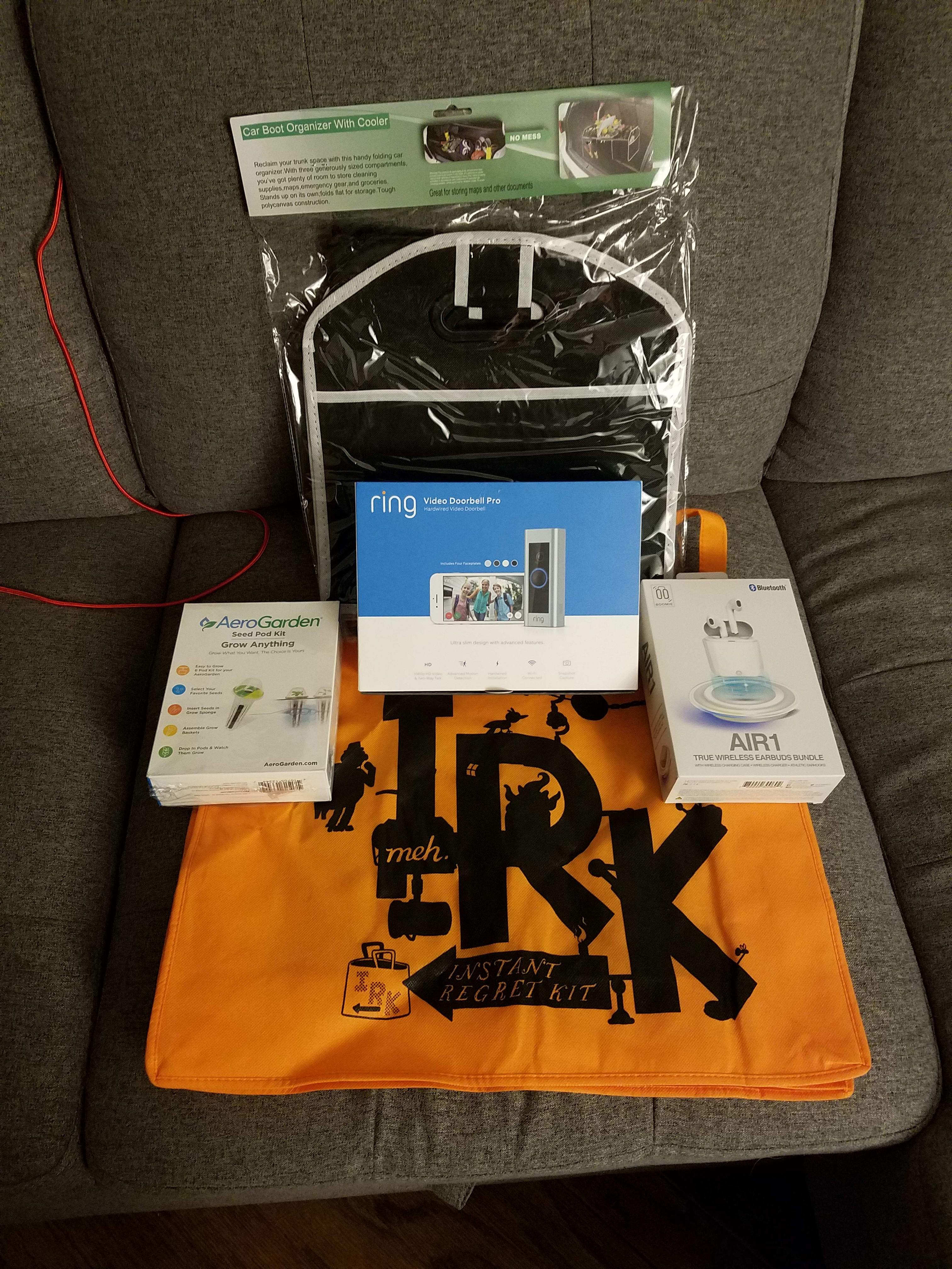 Fancy Doorbells and a box of maybes