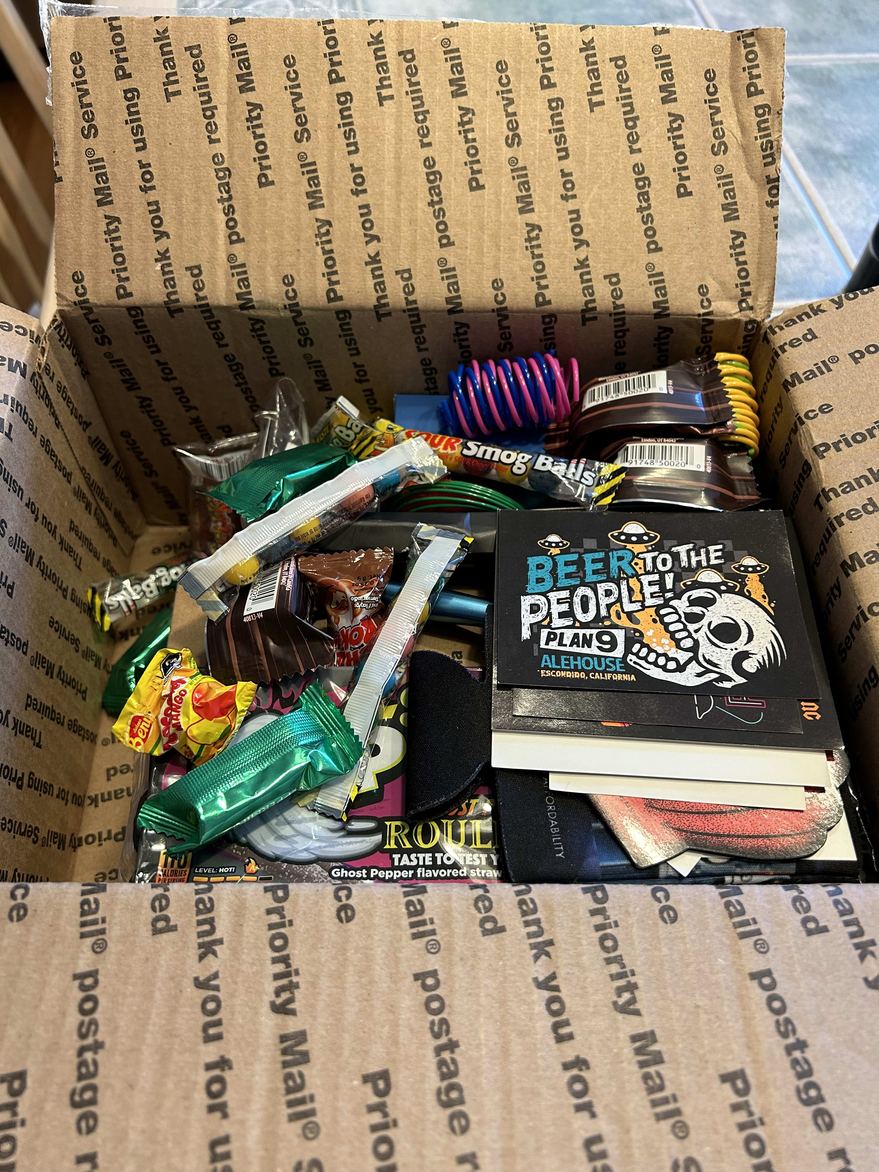 There was a big bunch of stuff underneath