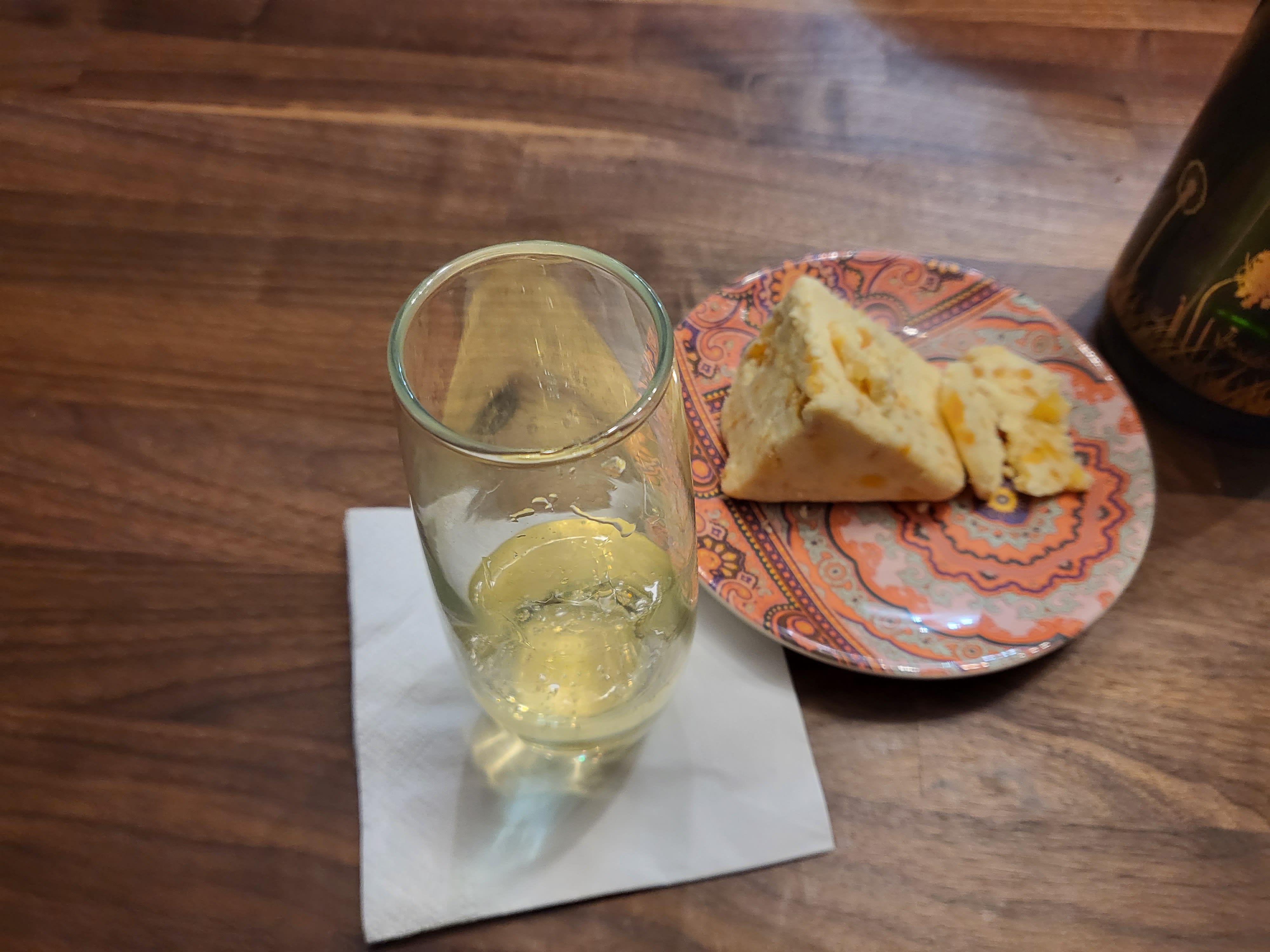 more wine and cheese